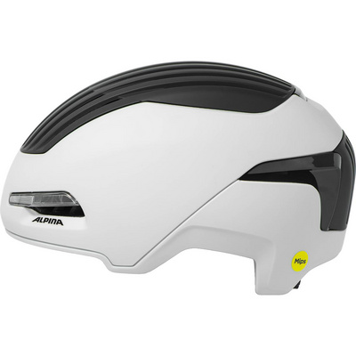 Alpina Brighton MIPS Fietshelm (Maat 55-59CM, Wit)