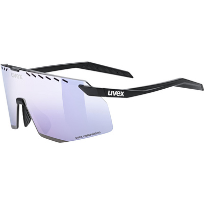 Uvex Pace Stage CV 3 Sportbril (Maat ONE SIZE, Zwart)