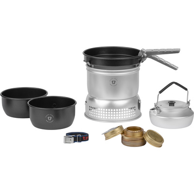 Trangia Sturmkocher klein UL ALU 27-6 (Maat kompl. Non-stick m WK, Zilver)