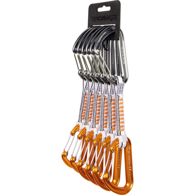 Camp Photon Wire KS Dyneema 6-Pack Express Setjes (Maat 12CM, Oranje)
