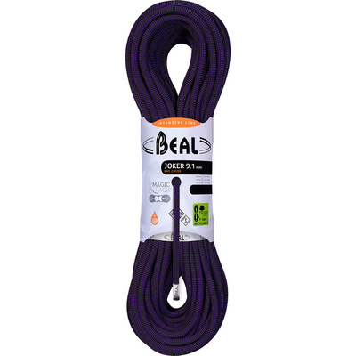 Beal Joker 9.1 Kletterseil (Maat 80M, Paars)