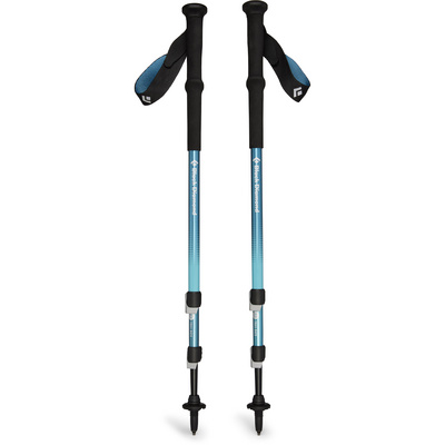 Black Diamond Trail Back Wandelstokken (Maat 100-140cm, Turquoise)