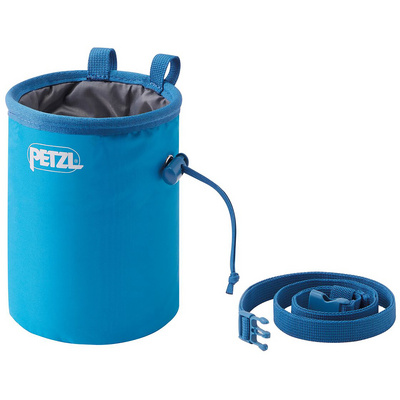 Petzl Bandi Chalkbag (Maat One Size, Blauw)