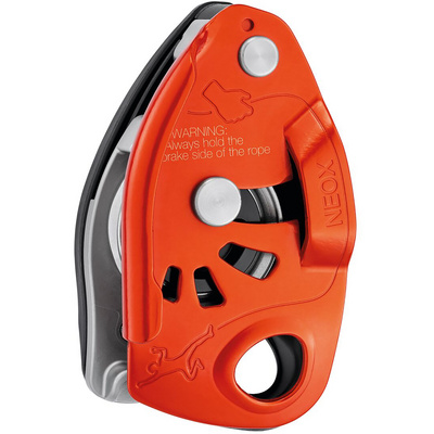 Petzl Neox Zekeringsapparaat (Maat One Size, Oranje)
