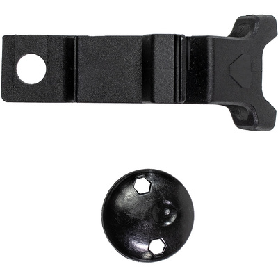 Ortlieb X Stealth hulpbevestiging (Maat 25mm, Zwart)