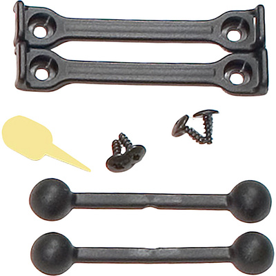 Ortlieb Outer Pocket Mounting Set (Maat ONE SIZE, Zwart)