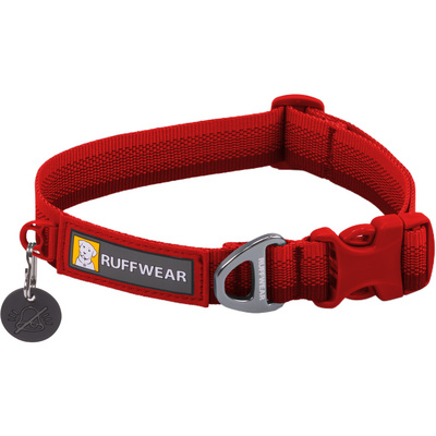 Ruffwear Front Range Hondenhalsband (Maat 25-36cm, Rood)