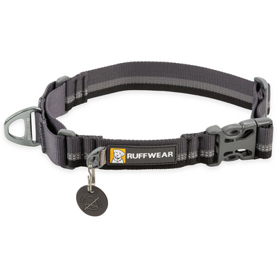 Ruffwear Web Reaction Hondenhalsband (Maat 43-51cm, Grijs)