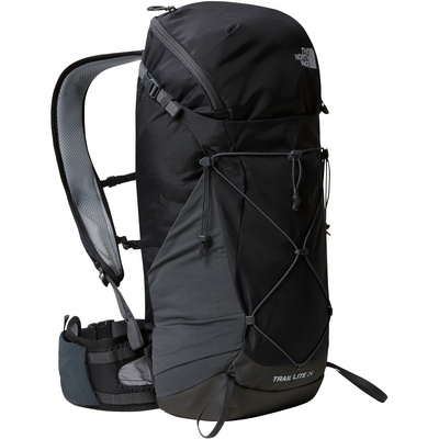 The North Face Sac à dos Trail Lite 24 (taille 24L |S-M, Noir)