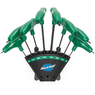 Park Tool PH-T1.2 Torx-kompatibles Schlüssel-Set (Maat One Size, Groen)