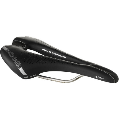 Selle Italia MAX SLR Gel Superfow Fietszadel (Maat L3, Zwart)