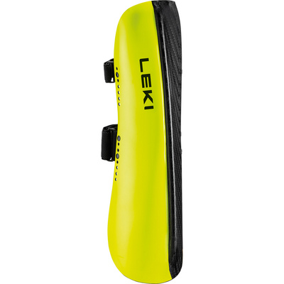 Leki Shin Guard Carbon Railroad Race Beschermer (Maat ONE SIZE, Geel)