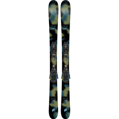 K2 Kinderen Hi-fi + FDT 4.5 Freeride Skiset 24/25 (Maat 109CM, Olijf)