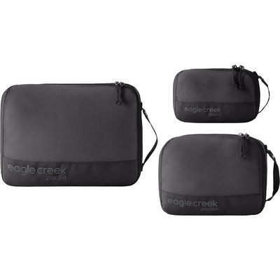 Eagle Creek Pack-It Reveal Cube XS/S/M fietstassenset (Maat ONE SIZE, Zwart)