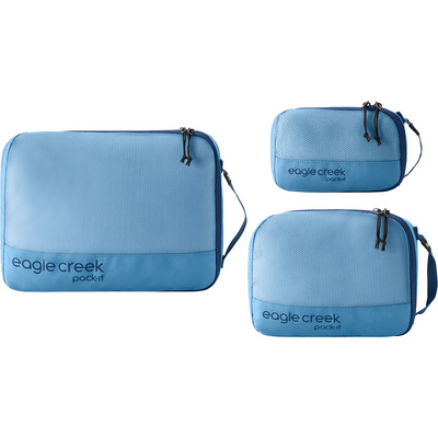 Eagle Creek Pack-It Reveal Cube XS/S/M Set sac de rangement (taille ONE SIZE, Bleu)
