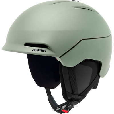 Alpina Nax Skihelm (Maat 51-55CM, Olijf)