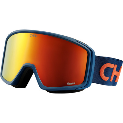 Chpo Hawaii Skibril + extra lens (Maat M, Blauw)