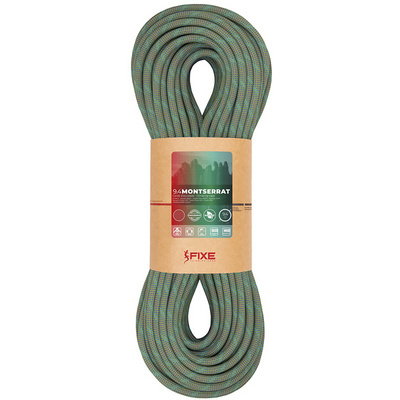 Fixe Montserrat 9.4 Klimtouw (Maat 60M, Groen)