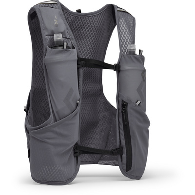 Black Diamond Homme Gilet de trail running Distance 4 (taille 4L | S, Noir)