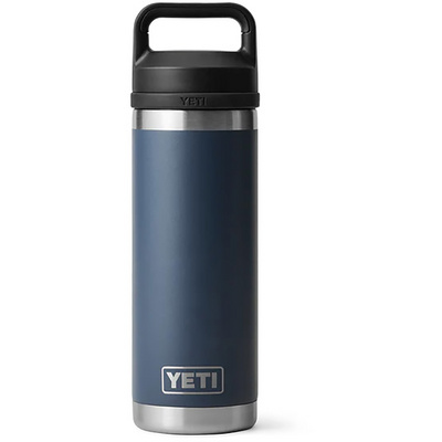 Yeti Coolers Rambler 18oz Chug Thermosfles (Maat 532ml, Blauw)