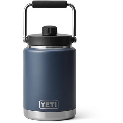 Yeti Coolers Rambler Half Gallon Jug 2.0 Bidon isolant (taille 1.9L, Bleu)