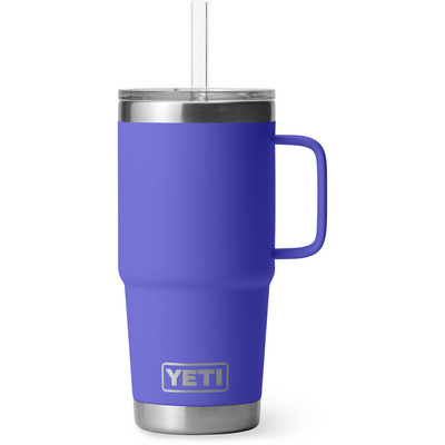 Yeti Coolers Rambler 25oz Straw Thermosbeker (Maat 739ml, Paars)