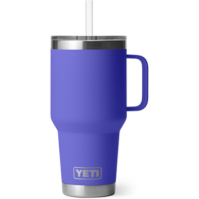 Yeti Coolers Gobelet isolant Rambler 35oz Straw (taille 1L, Violet)