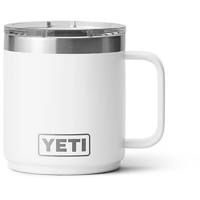 Yeti Coolers Gobelet isolant Rambler Mug 14oz (taille 414ml, Blanc)