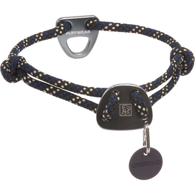 Ruffwear Knot-a-Collar Hondenhalsband (Maat 51-66cm, Zwart)