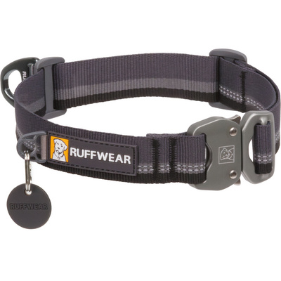 Ruffwear Top Rope Hondenhalsband (Maat 36-51cm, Grijs)