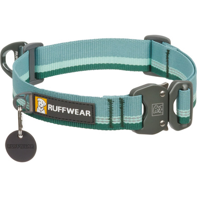 Ruffwear Top Rope Hondenhalsband (Maat 28-36cm, Groen)