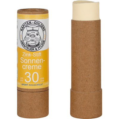 Kapitän-Ohlsens Zinc Stylo 30 Crème solaire (taille 25g, Jaune)