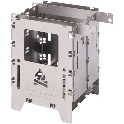 Bushcraft Essentials Bushbox LF Titanium Brander (Maat ONE SIZE, Zilver)