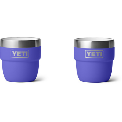 Yeti Coolers 2-pack 4oz Espresso kopjes (Maat 2x 118ml, Paars)