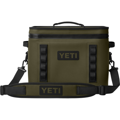 Yeti Coolers Hopper Flip 18 Soft Cooler (Maat 18L, Olijf)