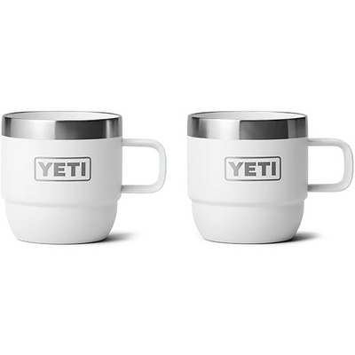 Yeti Coolers Espresso 6oz 2er Pack Mok (Maat 2x 177ml, Wit)