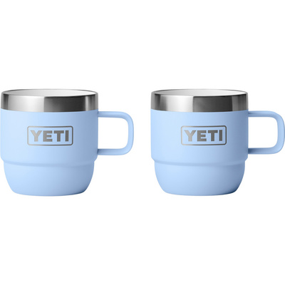 Yeti Coolers Espresso 6oz 2er Pack Mok (Maat 2x 177ml, Blauw)