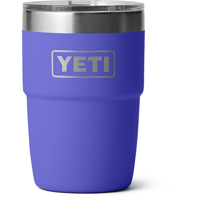 Yeti Coolers Rambler 8oz Tumbler Geïsoleerde mok (Maat 326ml, Paars)