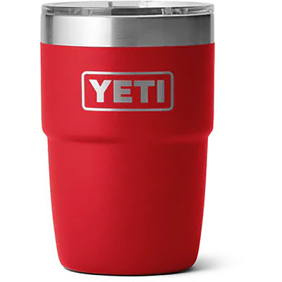 Yeti Coolers Rambler 8oz Tumbler Geïsoleerde mok (Maat 326ml, Rood)