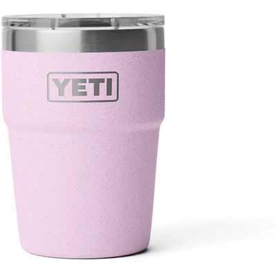 Yeti Coolers Rambler 16oz Stackable Geïsoleerde mok (Maat 473ml, licht roze)