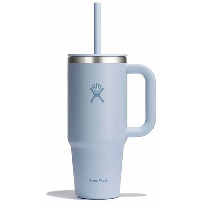 Hydro Flask 24oz All Around Travel Tumbler Geïsoleerde mok (Maat 0.71L, Blauw)