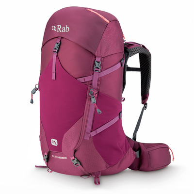 Rab Dames Exion 45 ND Rugzak (Maat 45L | S-M, Paars)