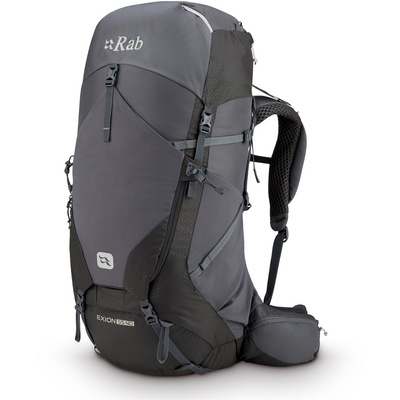 Rab Dames Exion 55 ND Rugzak (Maat 55L | S-M, Grijs)
