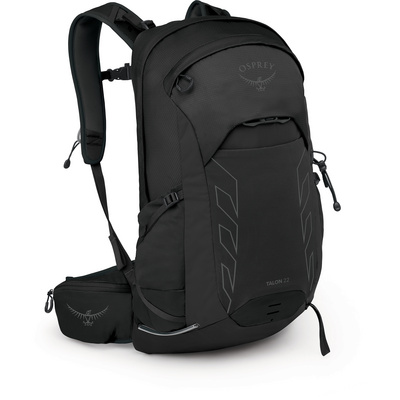 Osprey Heren Talon 22 Rugzak (Maat 22L, Zwart)