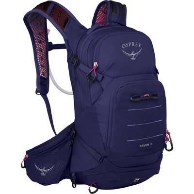 Osprey Dames Raven 14 Drinkrugzak (Maat 14L, Blauw)