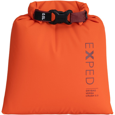 Exped Drybag Versa Crush (Maat ONE SIZE, Rood)