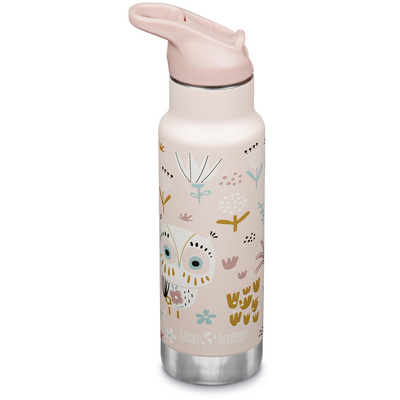 Klean Kanteen Kinderen Classic Narrow VI Flip Sport Drinkfles (Maat 355ml, licht roze)