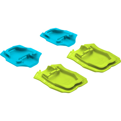 Edelrid Nemo Hybrid Antistolplaten (Maat One Size, Meerkleurig)