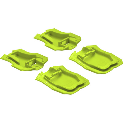 Edelrid Nemo Antistolplaten (Maat One Size, Groen)