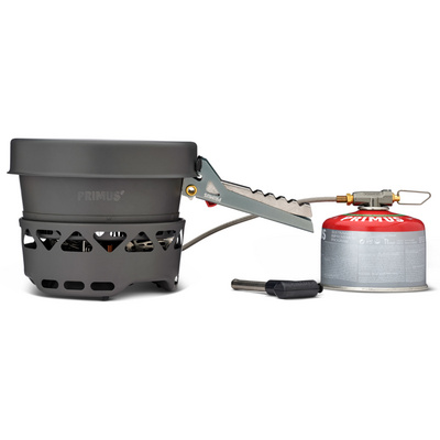 Primus Primetech 1x1.3L + Pfanne Brander Set (Maat ONE SIZE, Zwart)